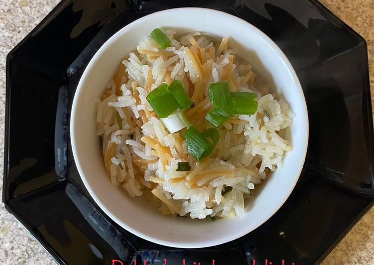 Simple Way to Prepare Quick Rice Pilaf With Vermicelli