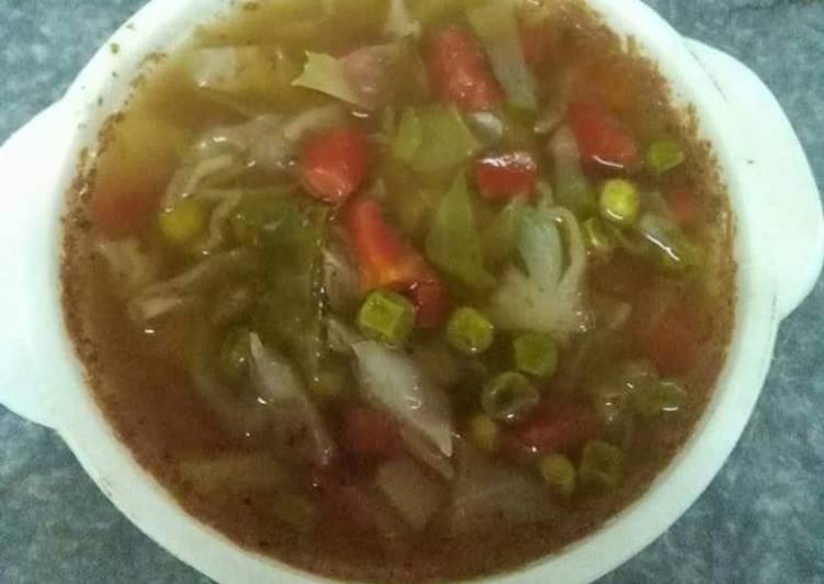 How to Make Super Quick Homemade Mix veggies Soup