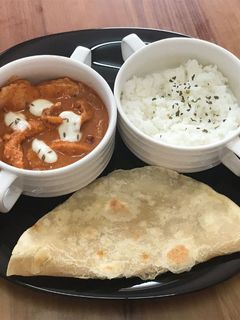 Una foto de Pollo tikka masala