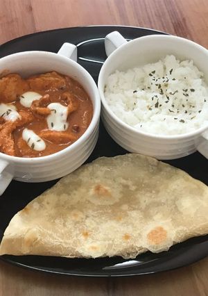 Una foto de Pollo tikka masala