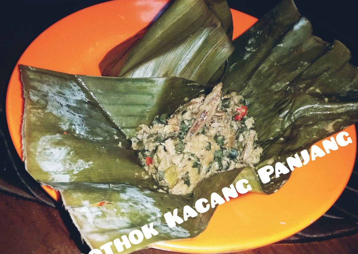 Bothok Kacang Panjang