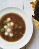 紅綠豆薏仁雙圓甜湯
