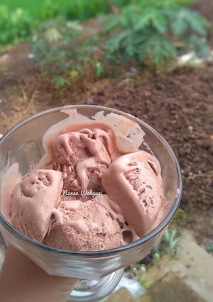 Foto resep Ice Cream Walls Cokelat homemade
