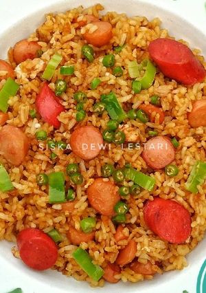 Foto resep Nasi Goreng Sosis