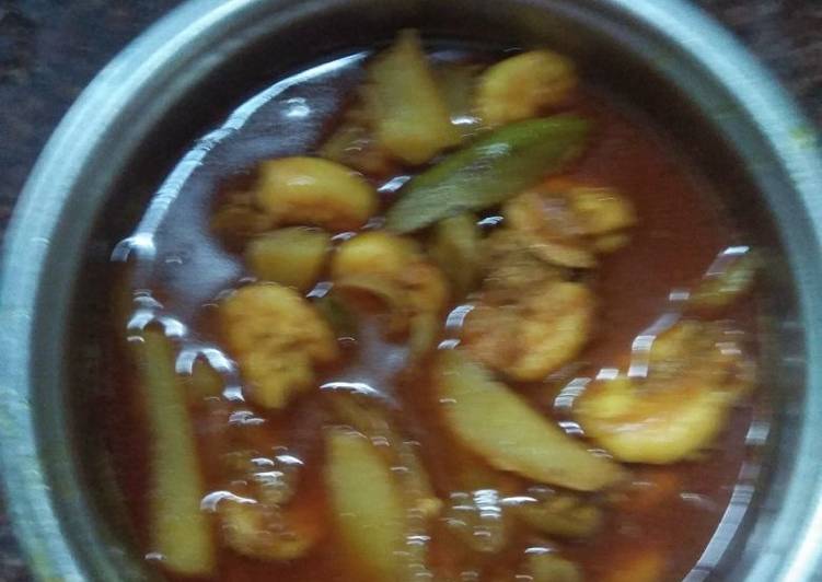 Recipe of Perfect Prawn  curry
