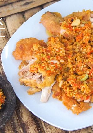 Foto resep Ayam geprek simple