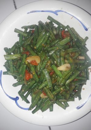Foto resep Tumis kacang panjang