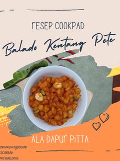 Foto resep Balado Kentang Pete