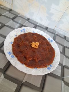 عکسی از دستور حلوای شیره انگور