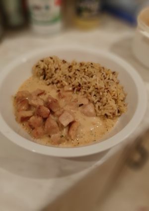 Sajtszószos csirkemell recept fotója