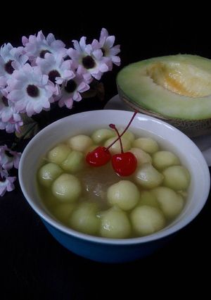 Foto resep Es Melon Jeruk Nipis (#pr_esbuah)