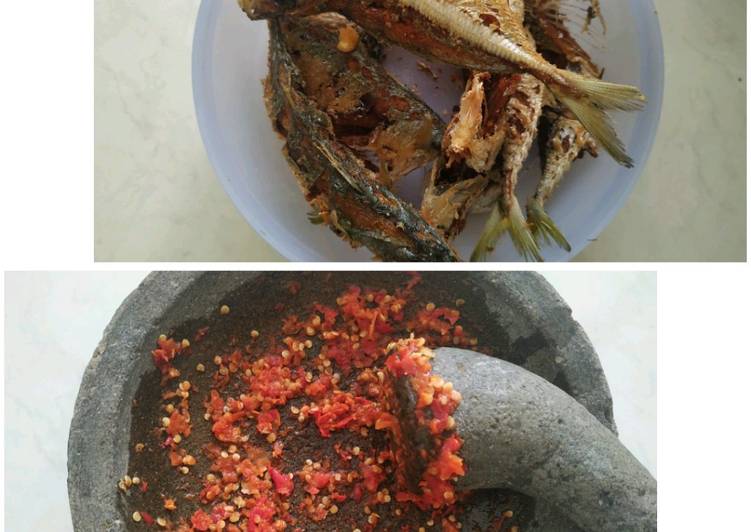 Ikan Kembung Kriuk Sambel Bawang