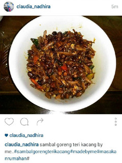 Foto resep Sambal goreng teri kacang