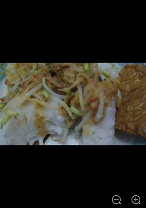 Foto resep Pecel punten(magicom) ❤
