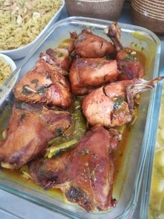 صورة لوصفة دجاج بالكزبره
