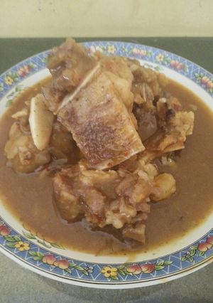 Foto resep Iga saus asem manis