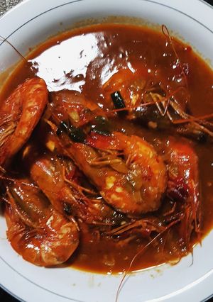 Foto resep Udang Saus Padang Chef Geong