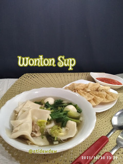 Foto resep *Wonton Sup*