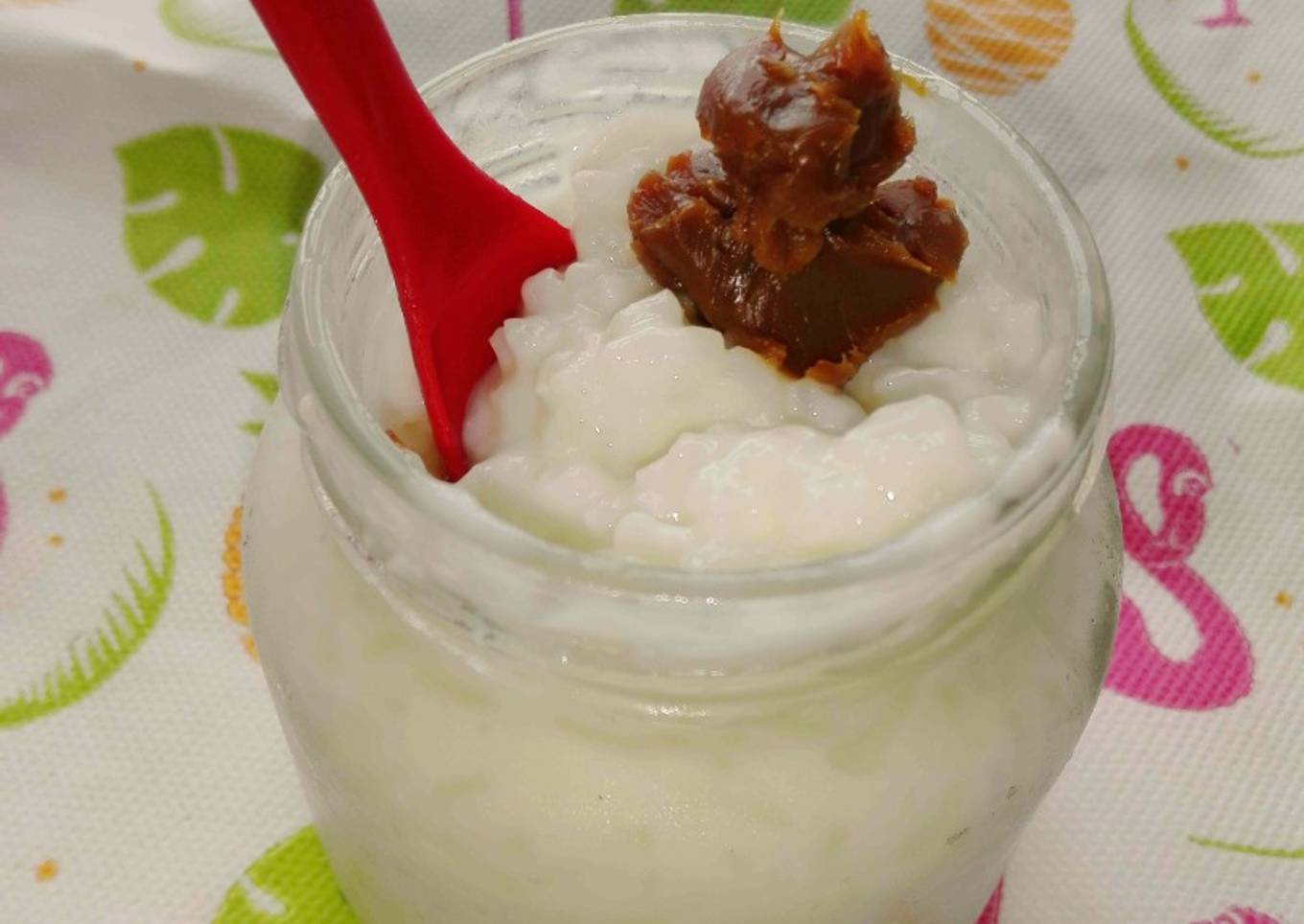 Arroz con leche cremoso