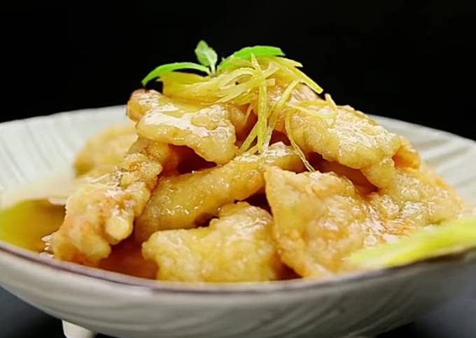 Recipe of Authentic Lemon chicken for Healthy Food