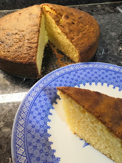Una foto de Bizcocho de chocolate blanco en Thermomix