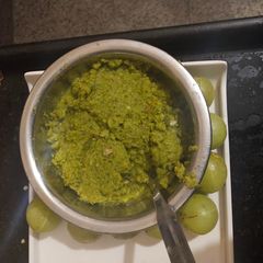 A picture of Amla chutney.