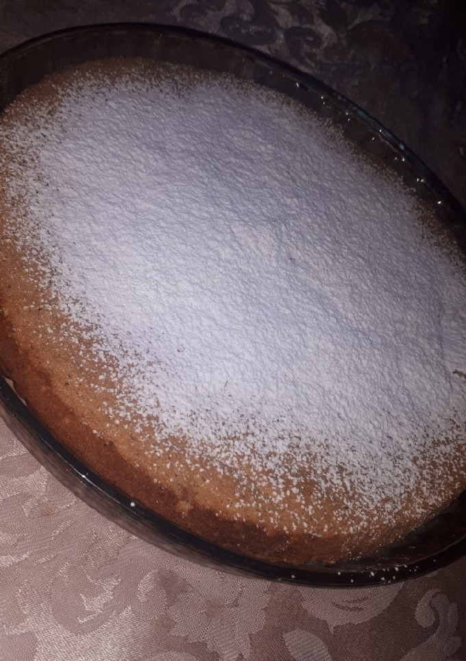 Una foto de Bizcochuelo de vainilla con un toque de chocolate