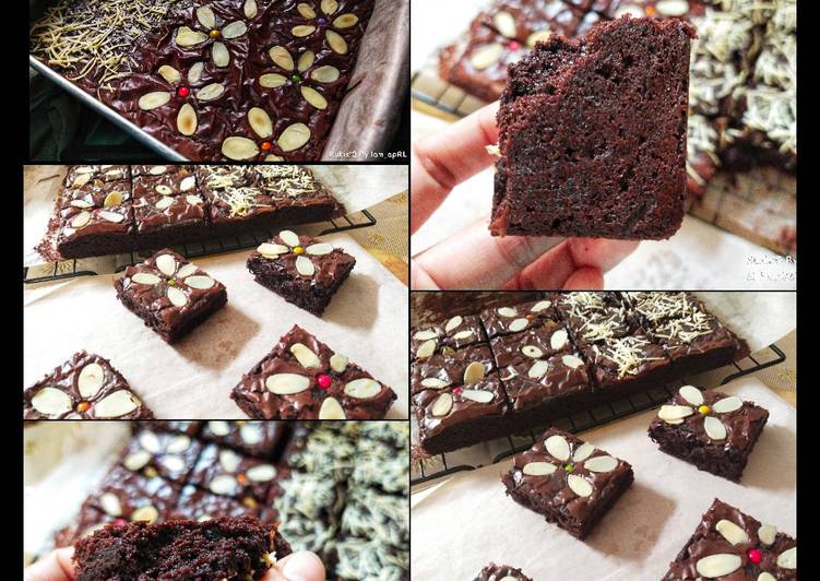 Anti Ribet, Bikin 28* Chewy Brownies Shiny Crust Enak