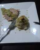 Lomo de cerdo navideño al horno con puré de papas campirano y salsa de aguacate  las Correa