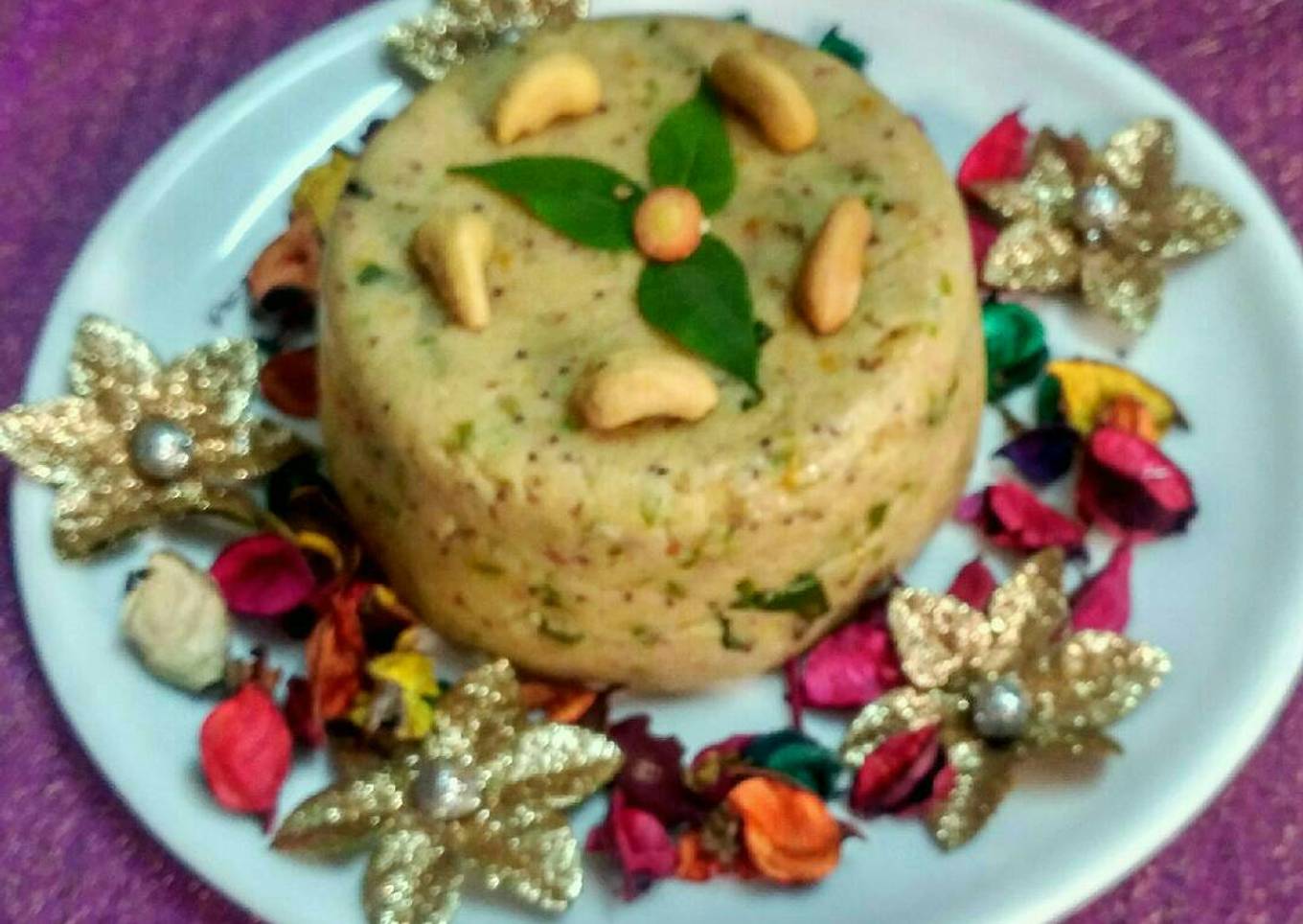 Healthy suji upma