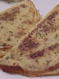 Una foto de Crepes de jamón y provolone