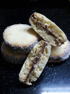 Una foto de Alfajores de Maicena