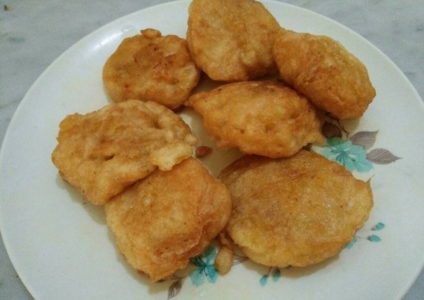 Pisang goreng bebek vanilla
