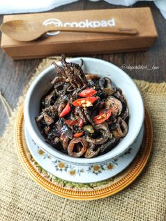 Foto resep Tumis Cumi Hitam