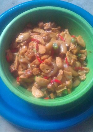 Foto resep Tumis bakso makaroni+tempe#bikinramadhanberkesan