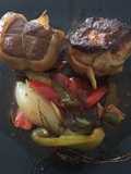 Veal Paupiettes with Peppers