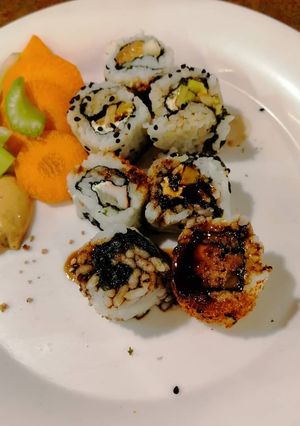Una foto de Sushi primavera