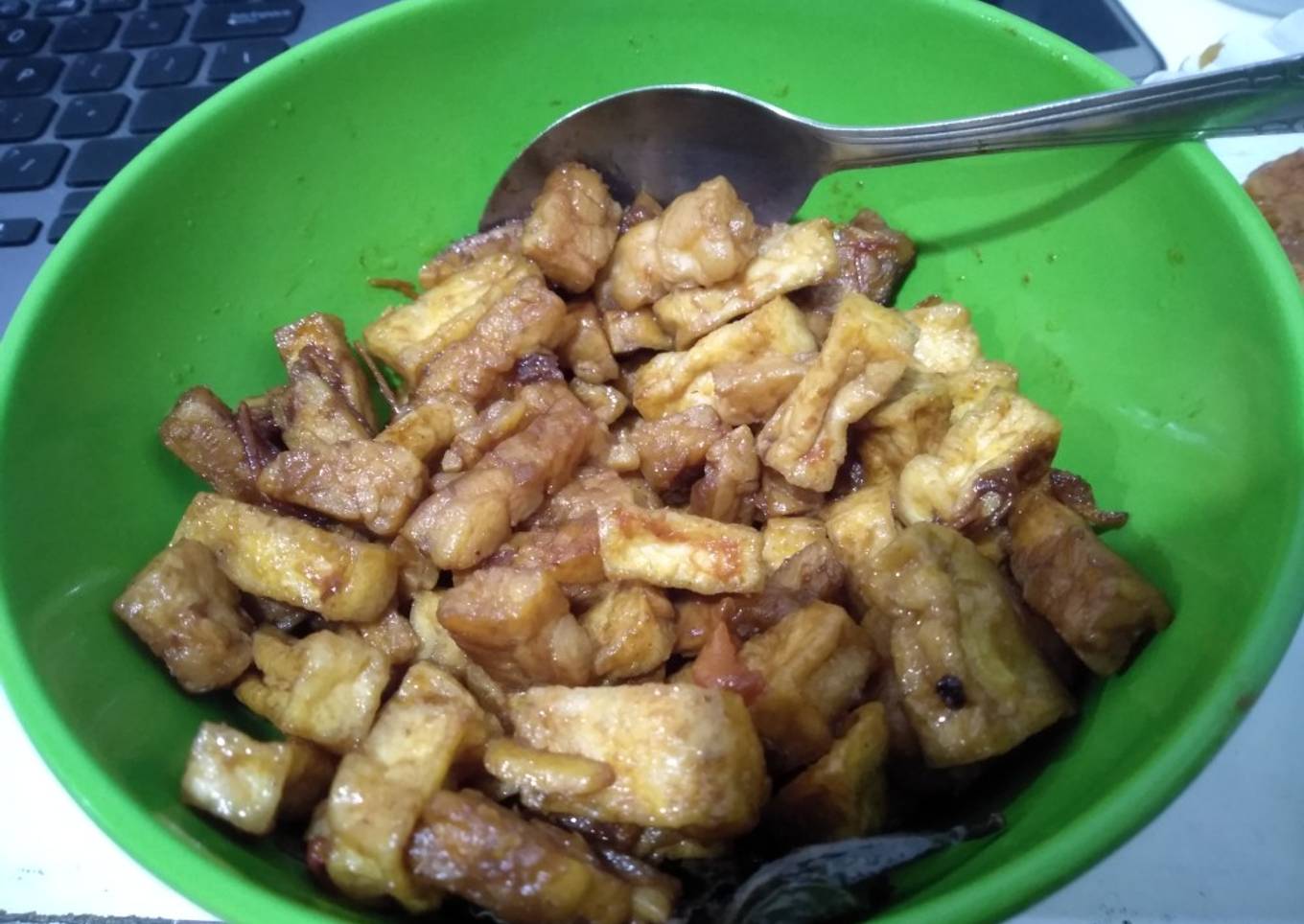 Oseng Tempe Basah (tanpa bawang)