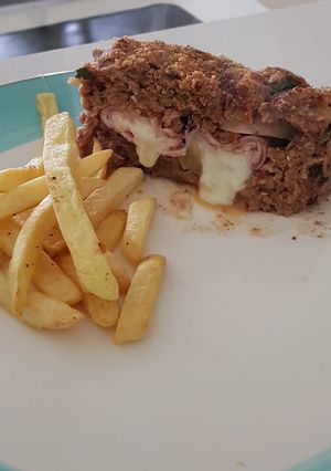 Una foto de Pan de carne