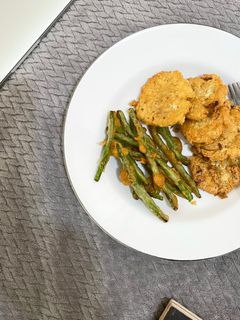 Foto resep Tofu Fritter and Fried Greenbean - Perkedel Tahu dan Buncis Goreng