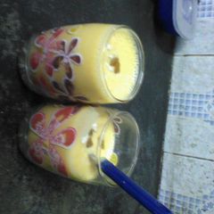 A picture of Mango milk shake.