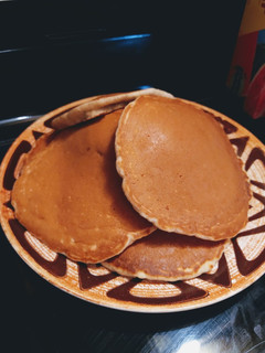 A picture of Extra Fluffy Banana Pancakes.