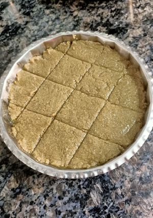 A picture of Bajra flour Sukhdi.