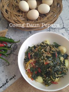 Foto resep Oseng Daun Pepaya