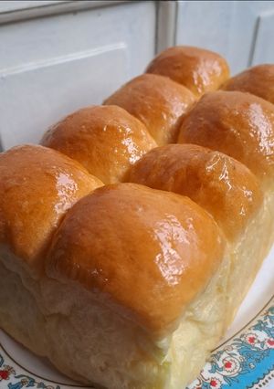 Foto resep Roti Sobek Ekonomis & Lembut, satu telur