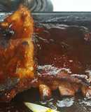 Fácil y Rápido Costillar de Cerdo Con Salsa de Barbacoa