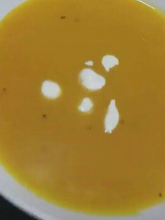 Una foto de Crema de ahuyama