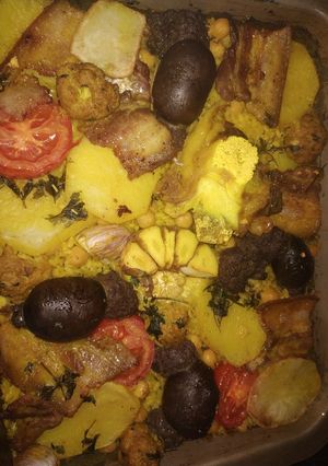 Una foto de Arroz al horno