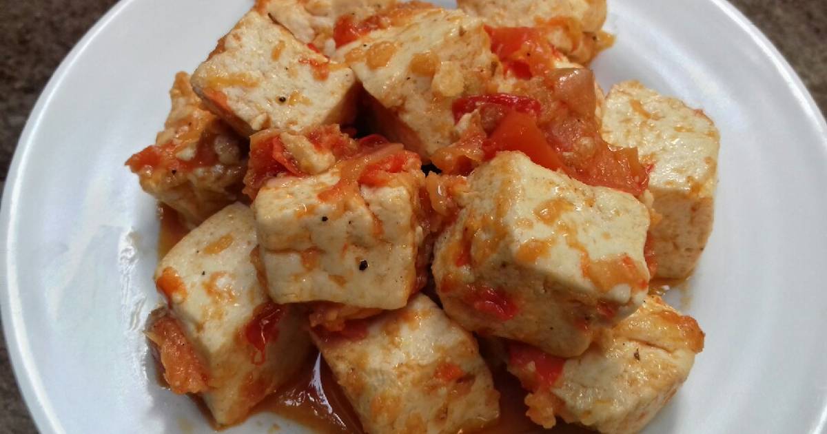 Resep Tahu Sambal Tomat Oleh Ira Asti Wredhani Cookpad