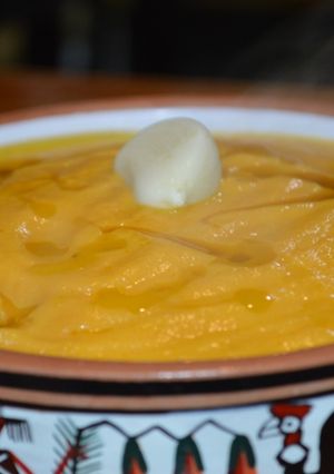 Una foto de Crema de zanahorias (Crima Al Shazar)
